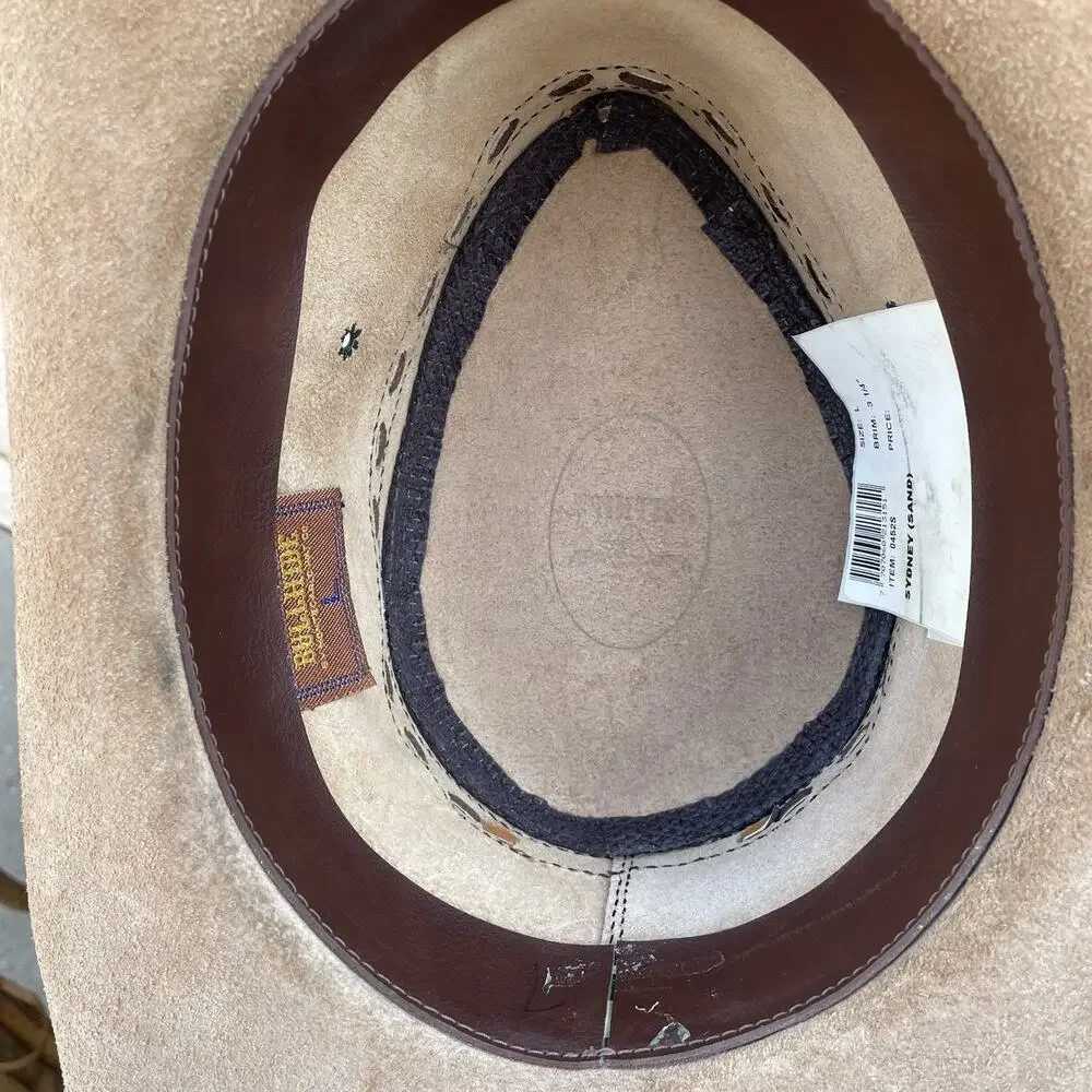 Elegant Beige Western Hat - Picture 6 of 7